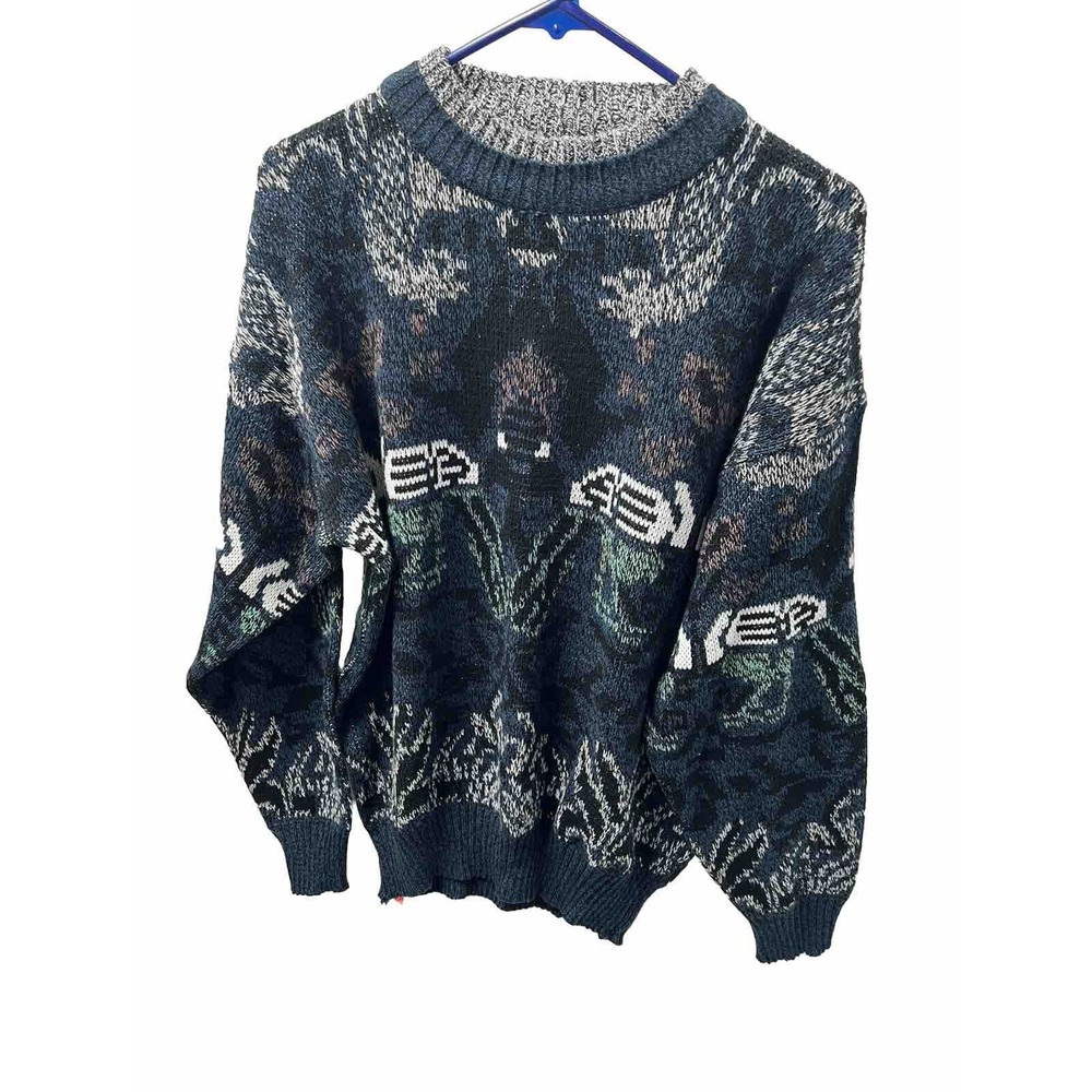 Grandpa Sweater Michael Gerald Men's 100% Acrylic Size Large